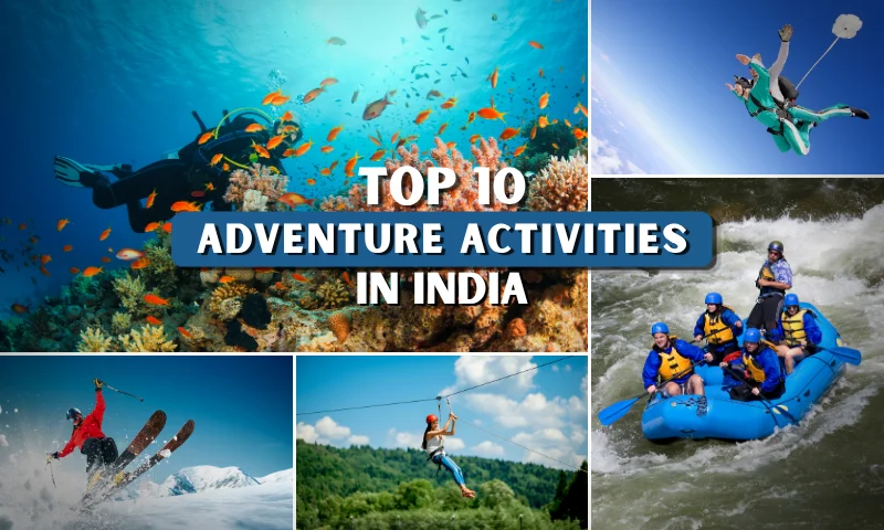adventure avtivites in India
