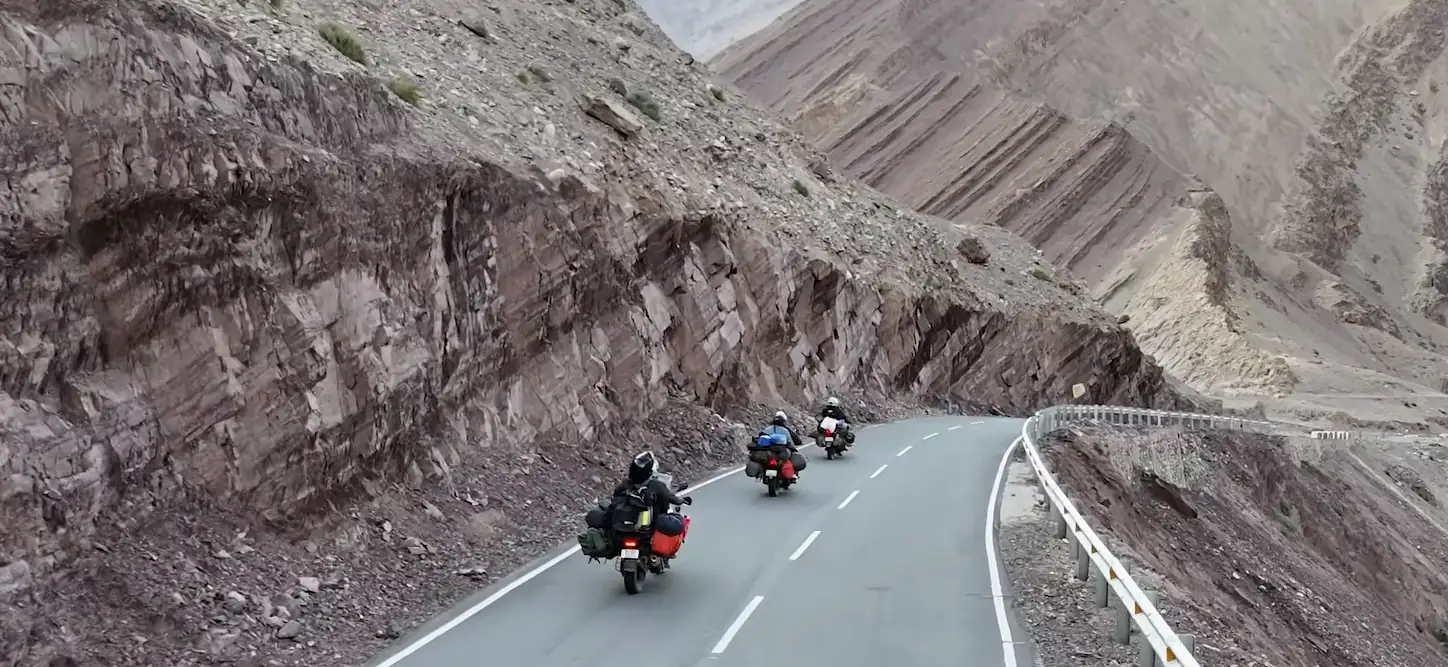 motorbike expedition in ladakh in india