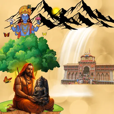Adi Shankaracharya revival of Badrinath Temple and establishment of idol