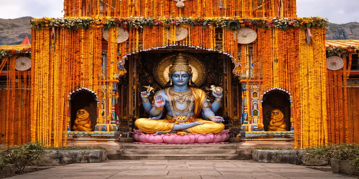 lord vishnu meditating at badrinath 