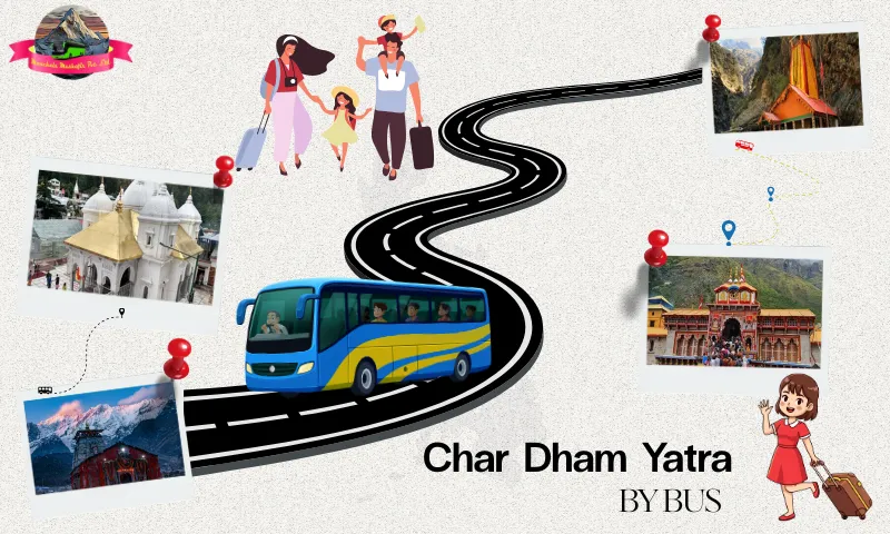 Char Dham Yatra By Bus 2026: Routes, Distances & Bus Options