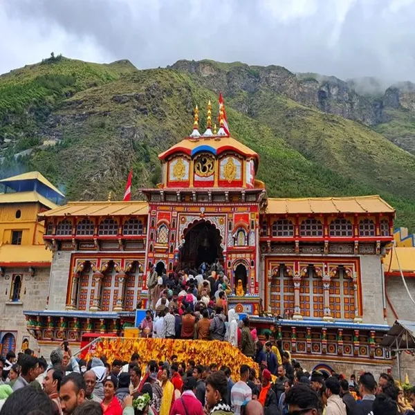 Badrinath Temple sacred Vishnu shrine and final stop of Char Dham Yatra