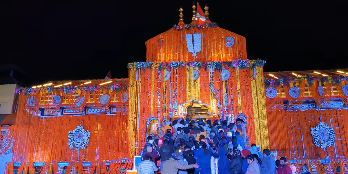 badrinath temple near charan paduka a major yatra site of do dham and char dham yatra