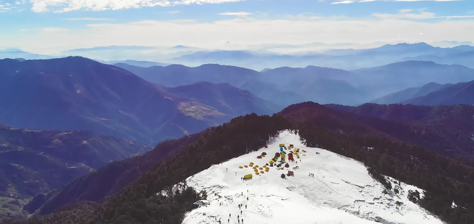 brahmatal trek views