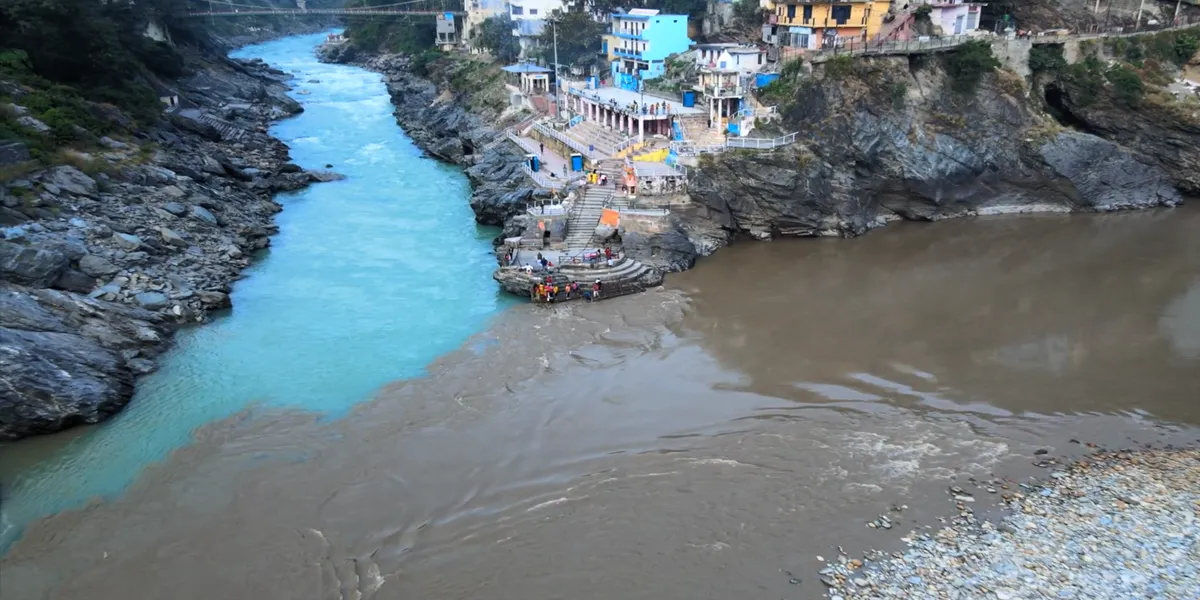 devprayag uttarakhand confluence of alaknanda and bhagirathi origin of river ganga