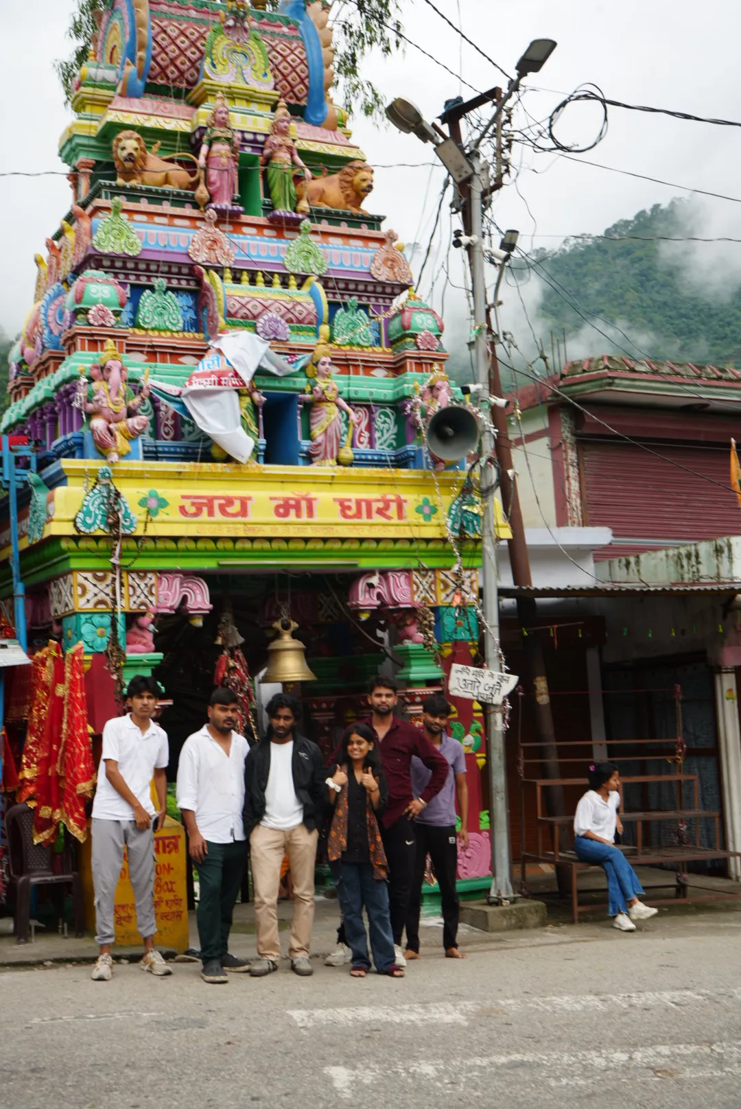 Dhari Devi Temple gate