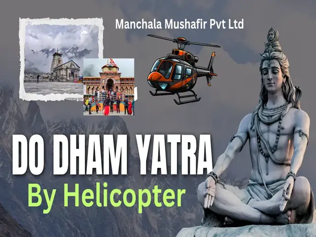 Do Dham Yatra by Helicopter