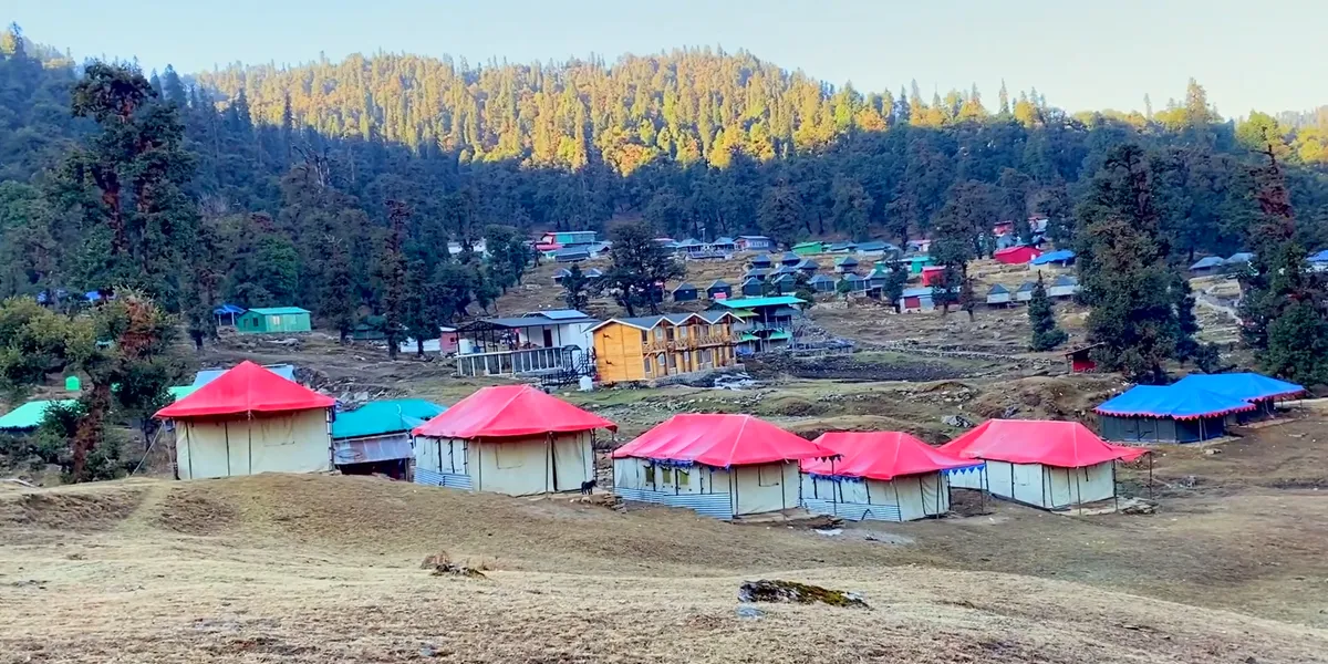 chopta valley the base camp for tungnath temple and the mini switzerland of india