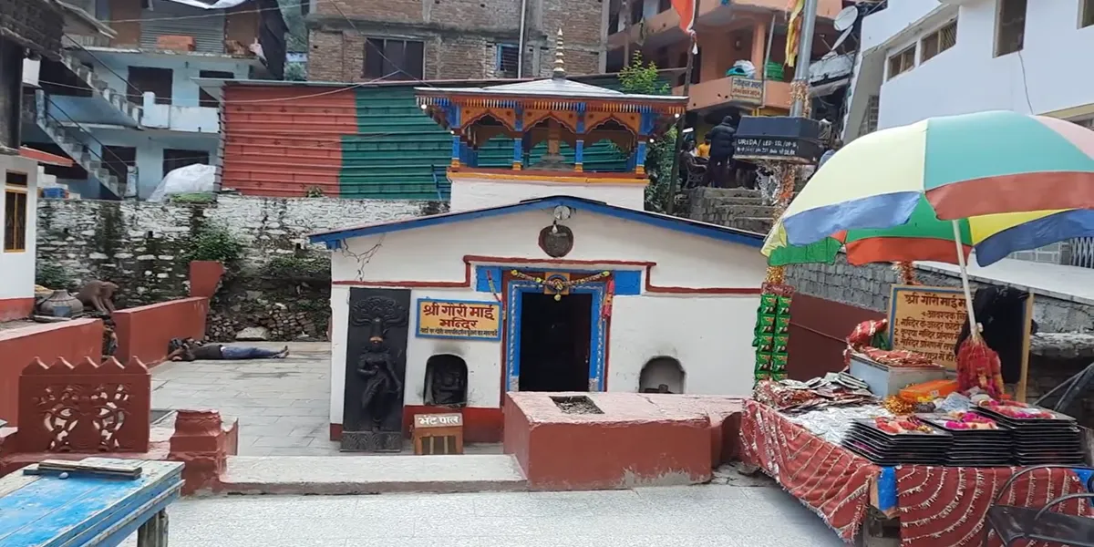 gaurikund temple gauri devi temple in uttarakhand dedicated to goddess parvati