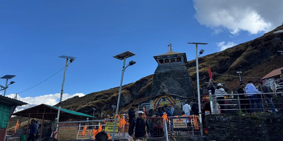 tungnath temple in uttarakhand the highest shiva temple in the world