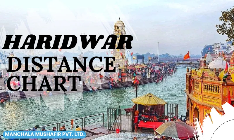 Haridwar Distance Chart