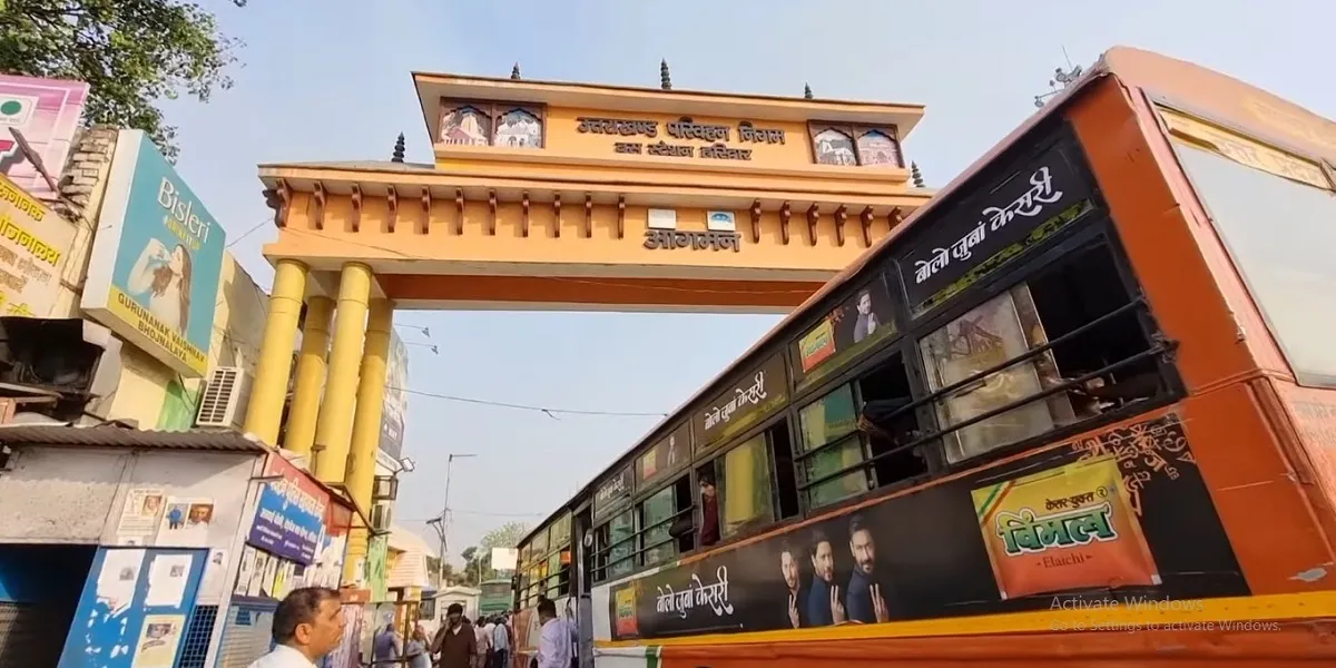 haridwar bus stande here can book ofline ticket for badrinath bus