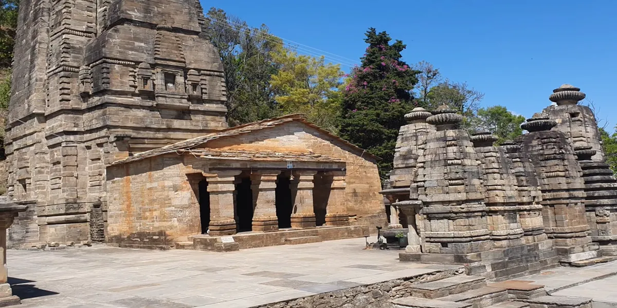 katarmal sun temple architecture style in uttarakhand