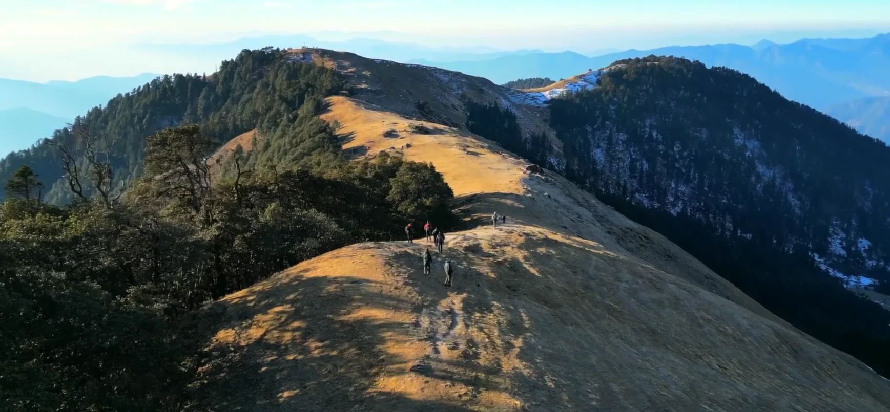 brahmatal trek views