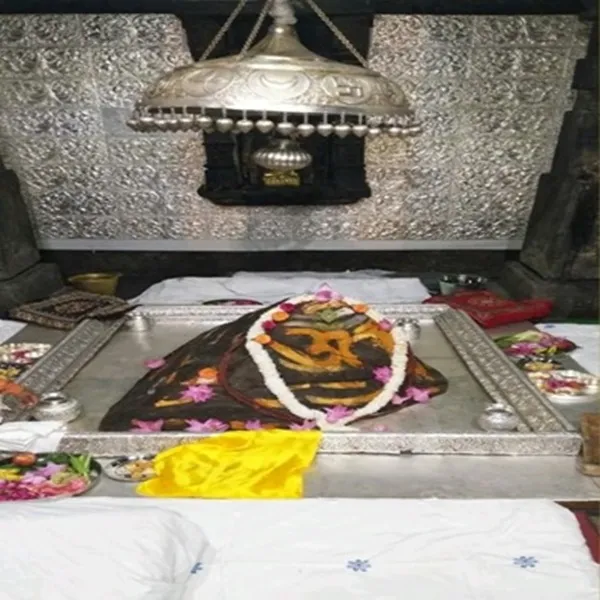 kedarnath temple shivling image