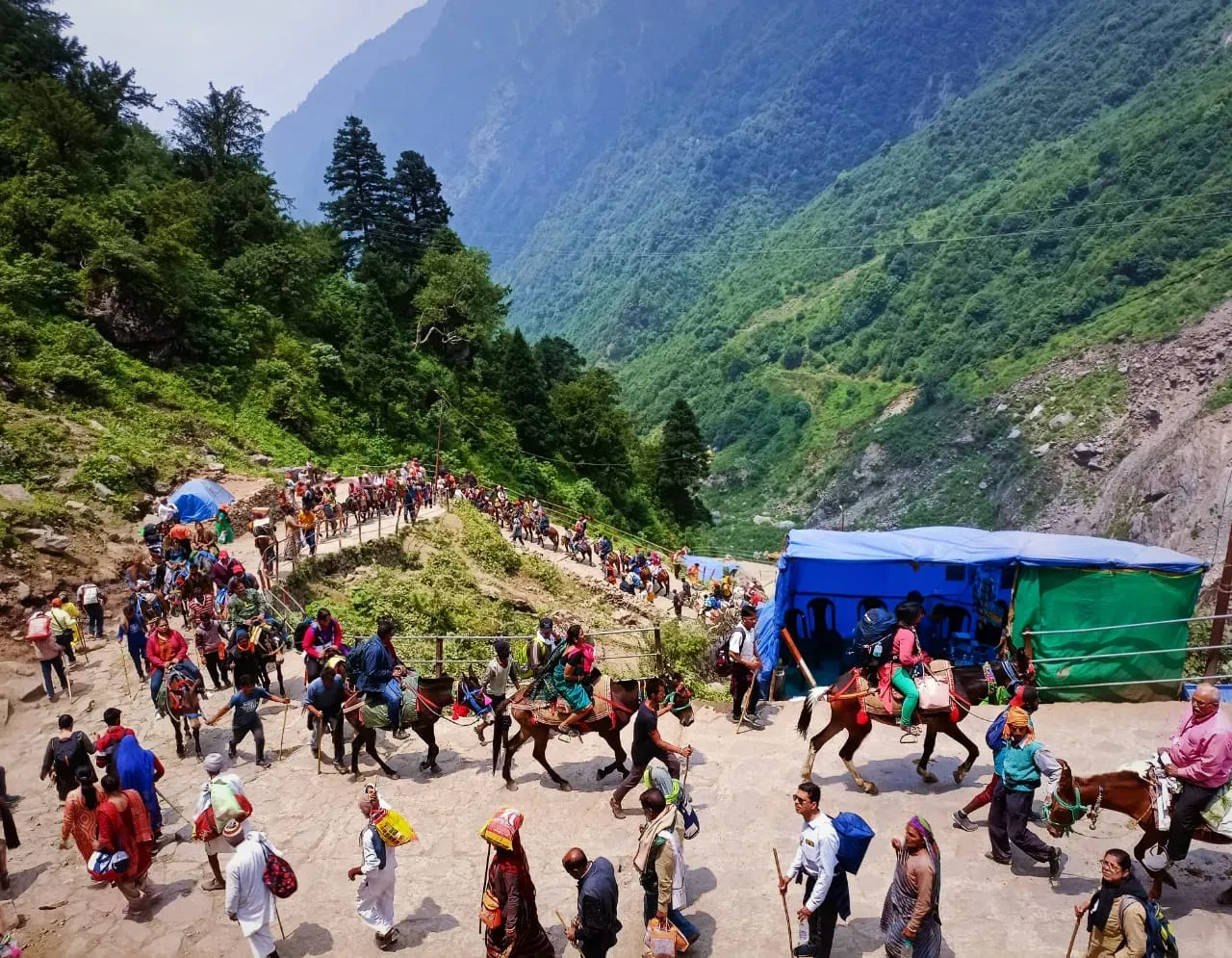 Kedarnath trek tips infographic showing preparation, hydration, trekking gear, early start, pony service and registration details