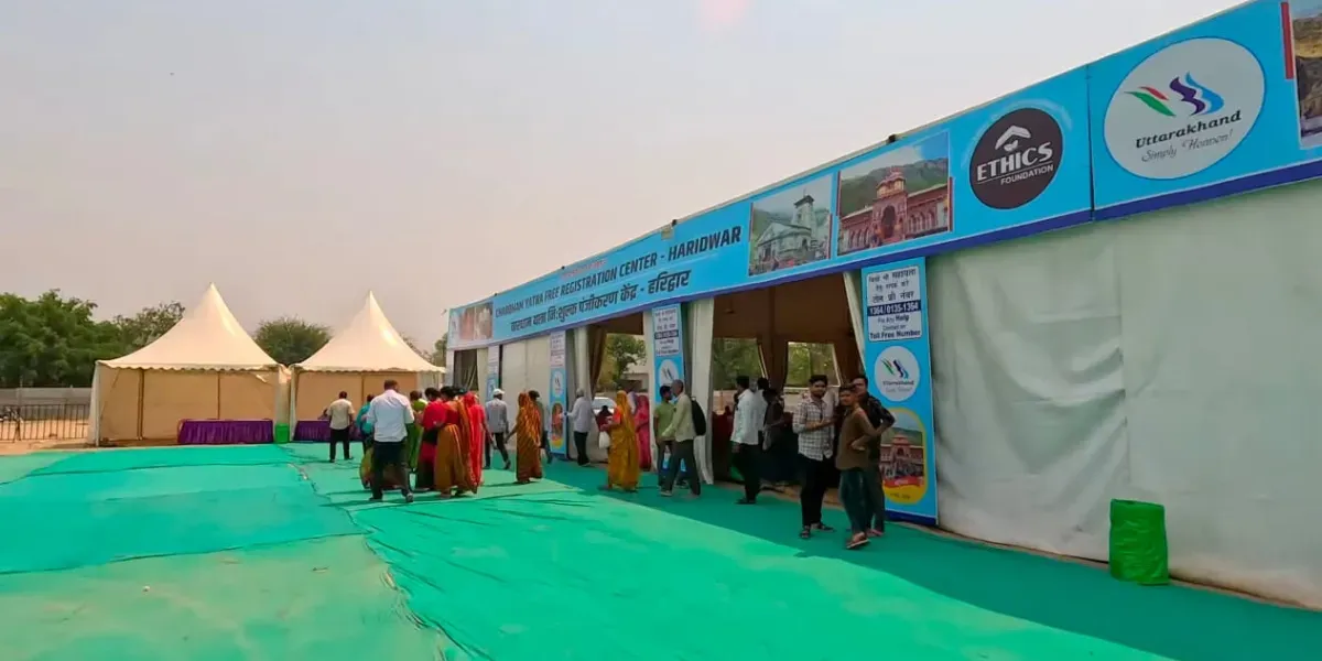 offline registration counter at haridwar