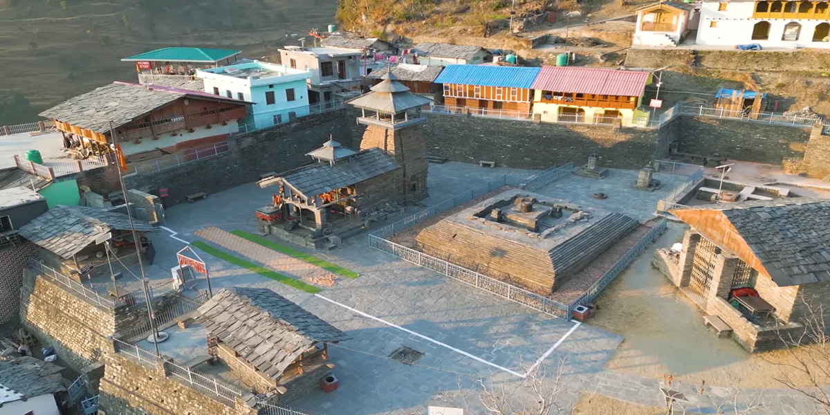 photo of lakhamandal temple near dehradun in uttarakhand 