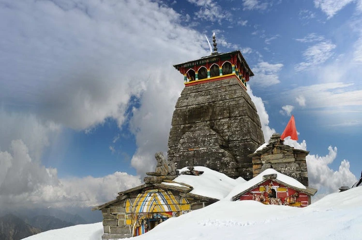 Tunganath temple, Chopta and Chandrashila is one of the most famous temple among Panchkedar temples in India