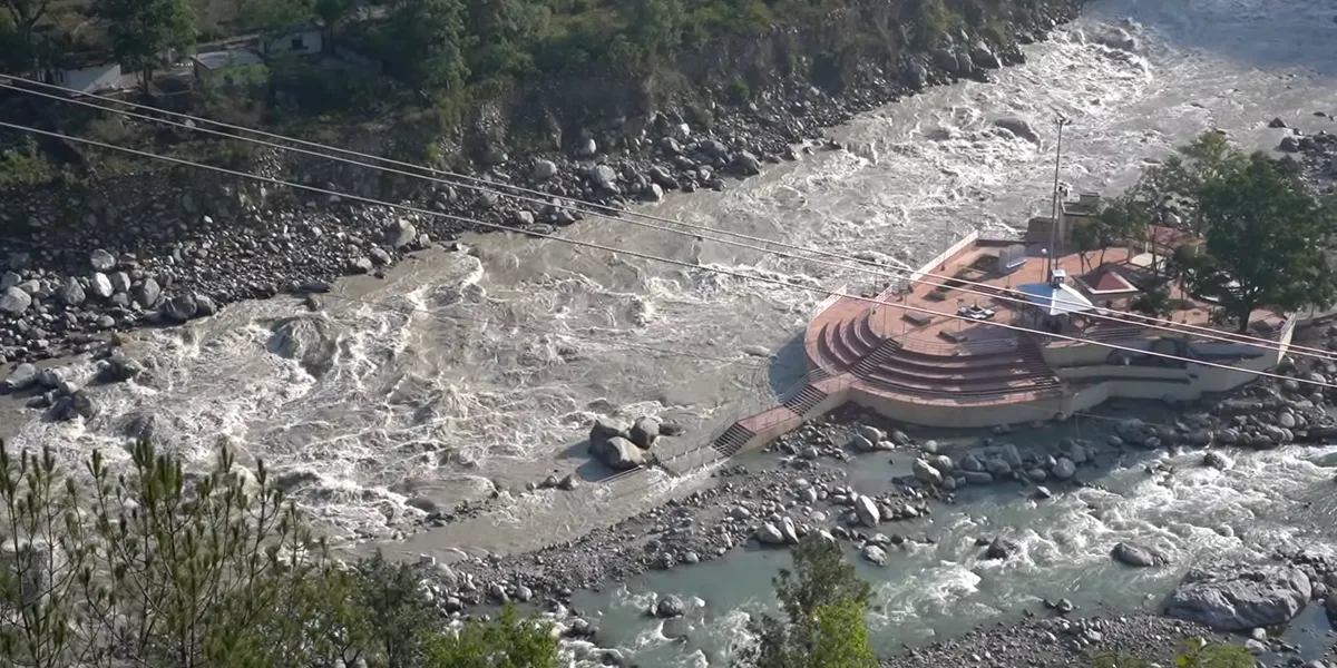 nandaprayag in uttarakhand confluence of river alaknanda and nandakini