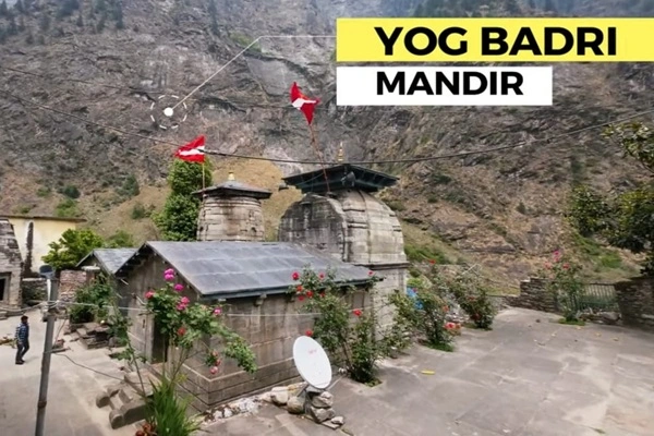 yog badri mandir located in pandukeshwar