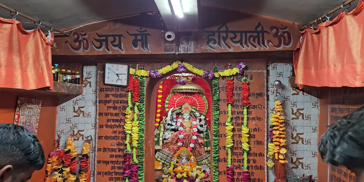 hariyali devi temple in rudraprayag in uttarakhand a sacred ancient temple