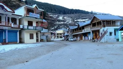 dharali village, a picturesque village located in the Uttarkashi