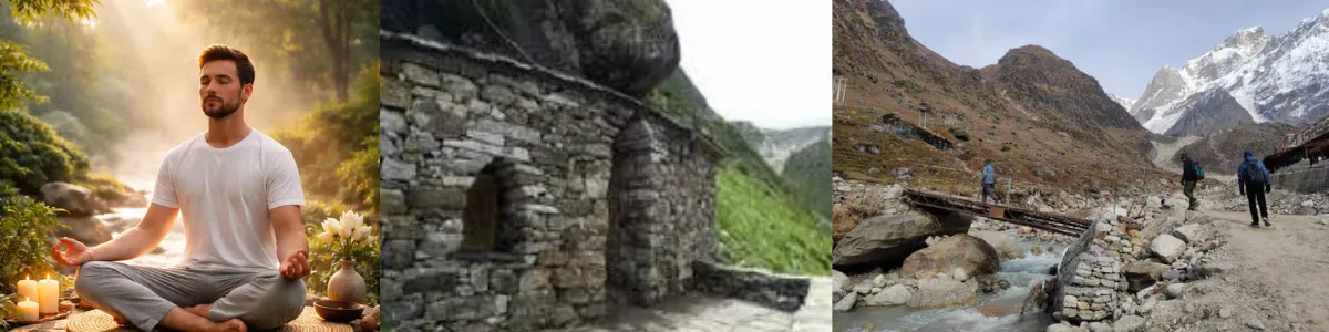Rudra Cave meditation center near Kedarnath Temple