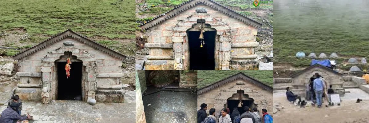 Retas Kund sacred pond located near Kedarnath Temple