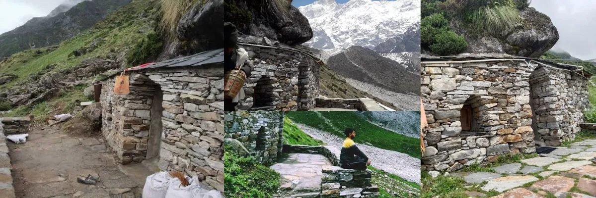 Rudra Cave meditation site near Kedarnath Temple
