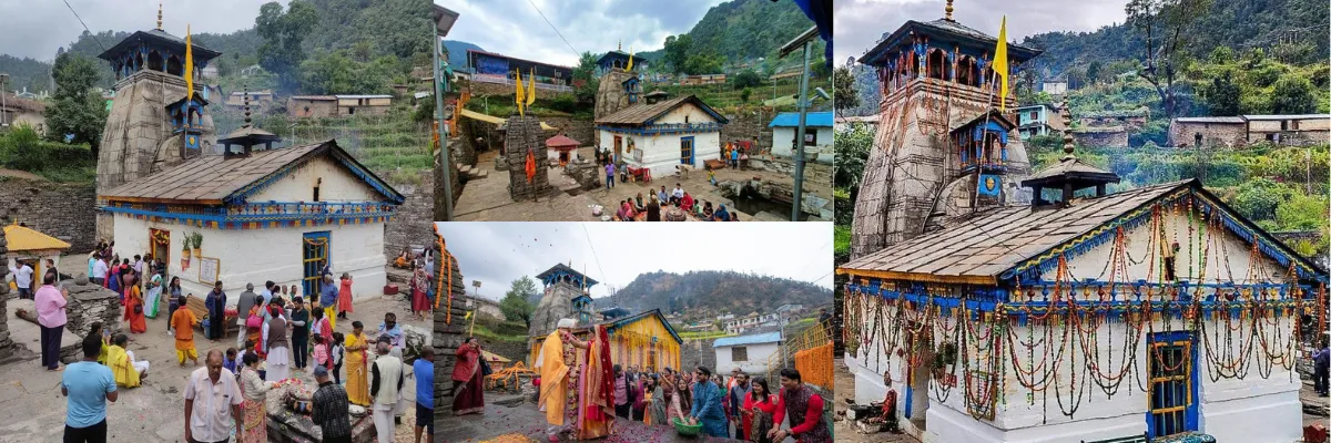 Triyuginarayan Temple wedding place of Lord Shiva and Parvati near Kedarnath