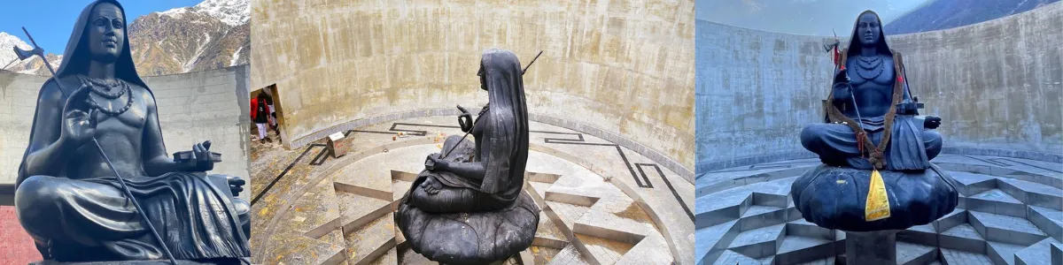 Adi Shankaracharya Samadhi behind Kedarnath Temple
