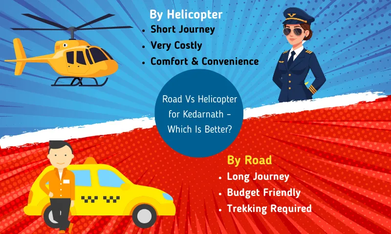 Road Vs Helicopter for Kedarnath – Which Is Better?