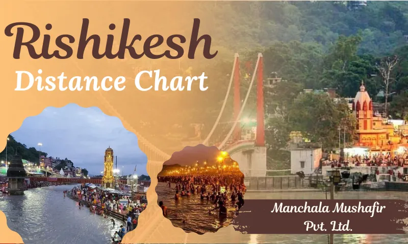Rishikesh Distance Chart 2026