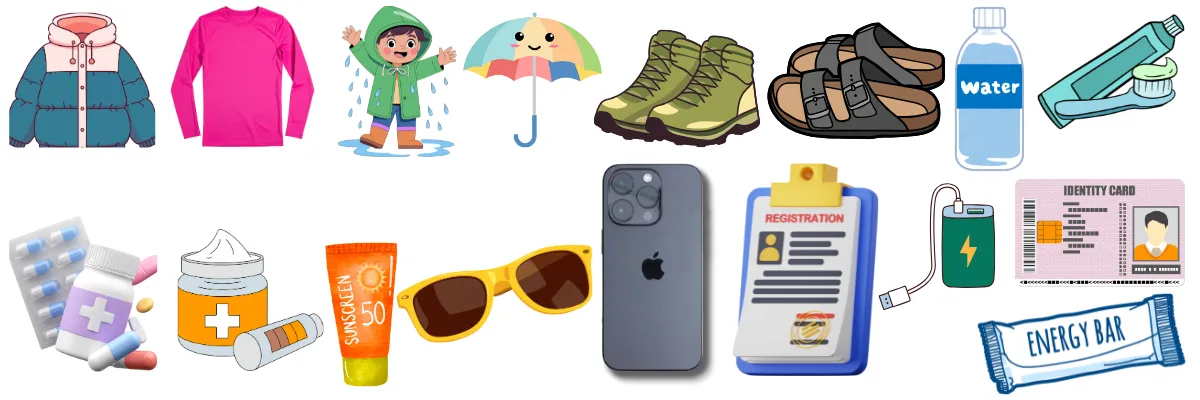 essential items to carry for badrinath trip