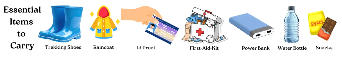 essentials to carry for kedarnath temple