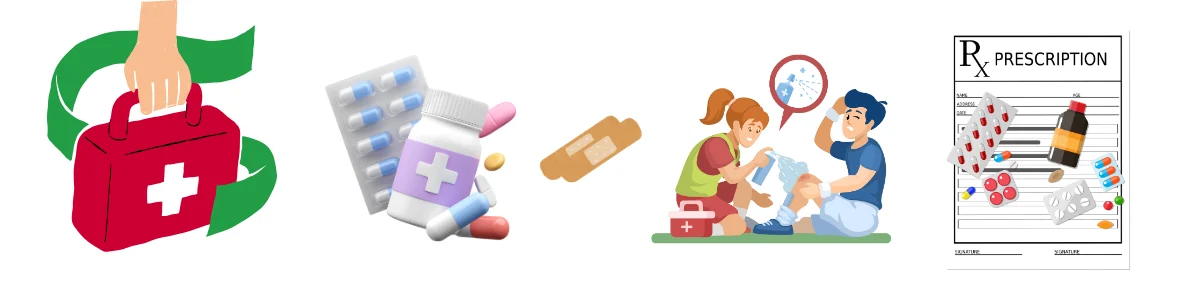 medical kit for brahmatal trek