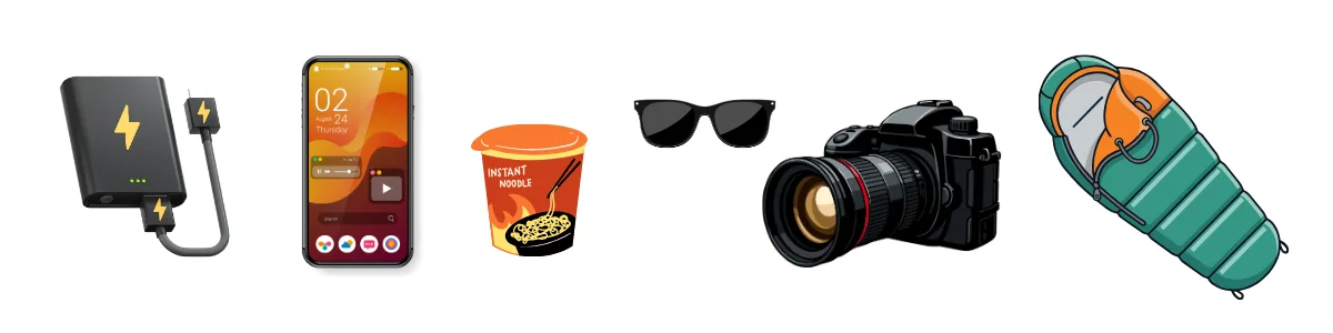 other items to pack for brahmatal trek