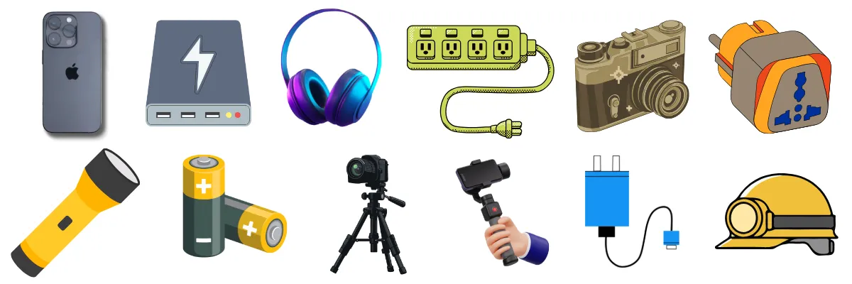 electronic and gadgets to carry for do dham yatra