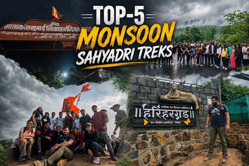 Beyond the Himalayas: Top 5 Monsoon Sahyadri Treks Every North Indian Traveller Must Try