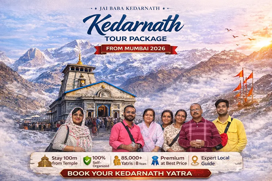 Kedarnath Tour Package from Mumbai 2026