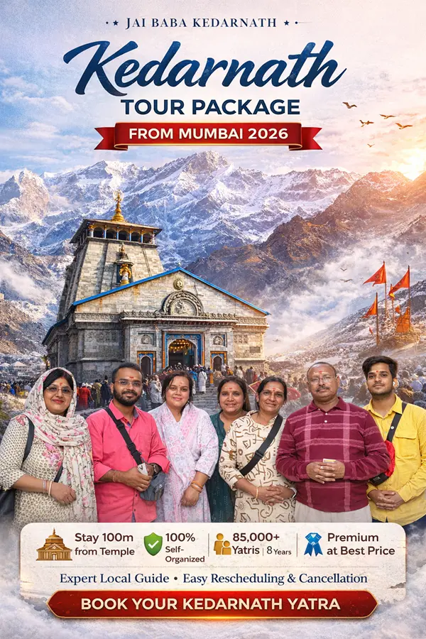 Kedarnath yatra packages from Mumbai