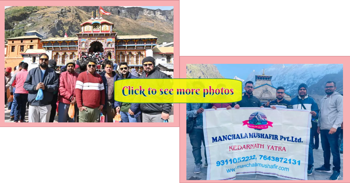 Kedarnath group tour photos