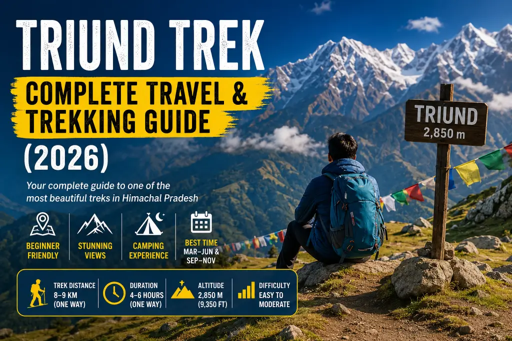 Triund Trek – Complete Travel and Trekking Guide (2026)