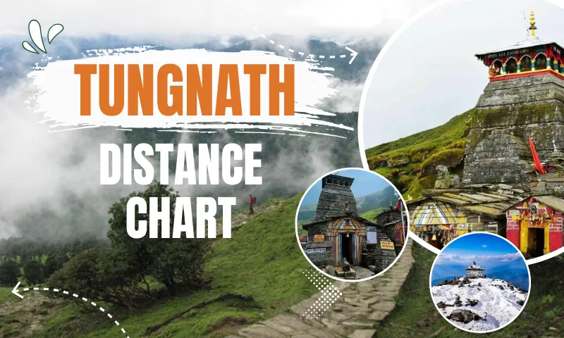 Tungnath Distance Chart 2026