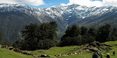 rohini bugyal, the beautiful grassland near Tungnath temple