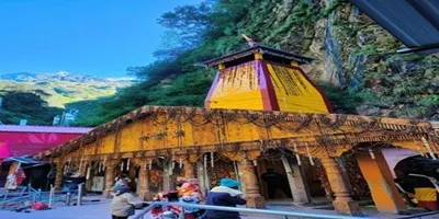 Yamunotri Temple first place in Char Dham Yatra located in Uttarakhand Himalayas